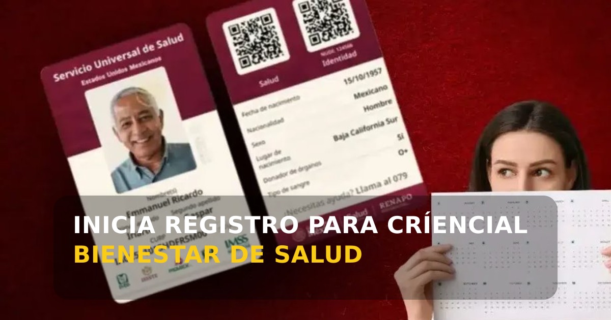 Abren registro para tramitar tarjeta del Servicio Universal de Salud