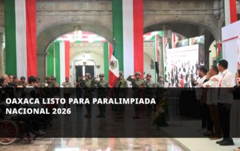 Oaxaca listo para Paralimpiada Nacional 2026