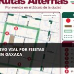 Dispositivo vial por fiestas patrias en Oaxaca