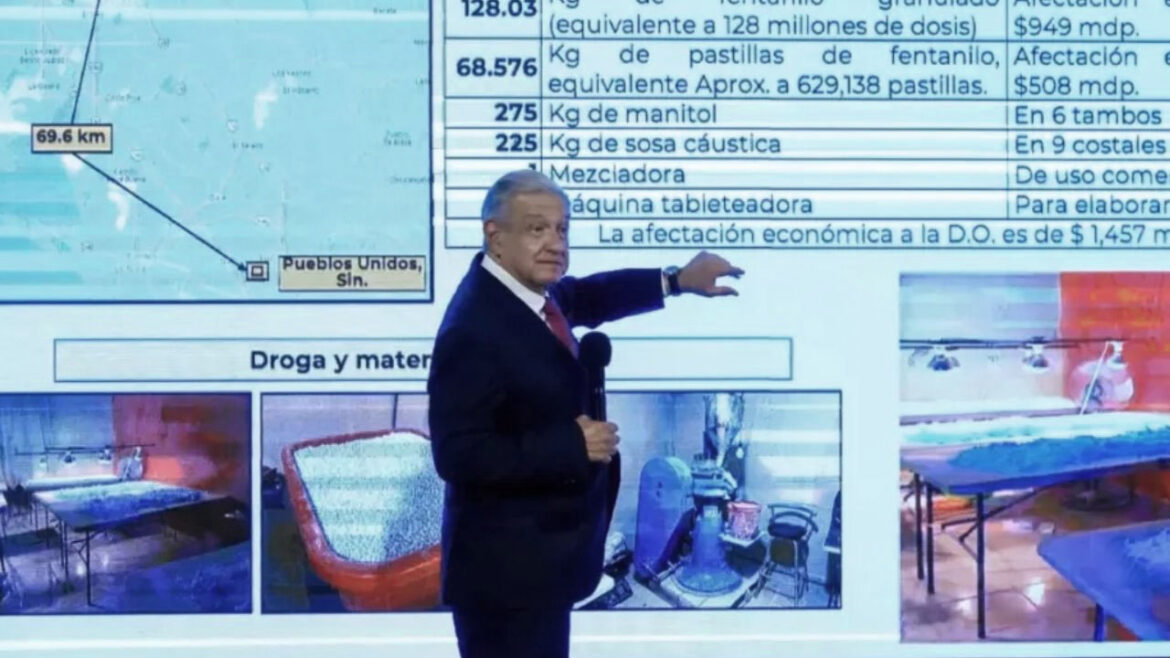 Detención en CDMX revela producción industrial de fentanilo vinculada al Cártel de Sinaloa