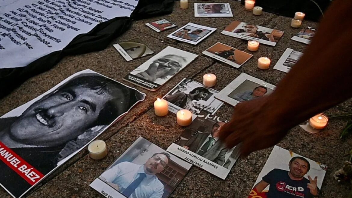 169 periodistas asesinados en México: ONG advierte impunidad estructural