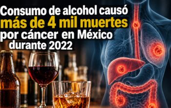 Instituciones alertan sobre vínculo del alcohol con siete tipos de cáncer en México