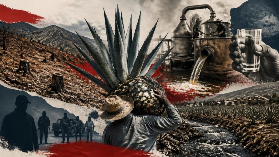 Oaxaca domina el mezcal con deterioro ambiental, presión agraria y extorsión