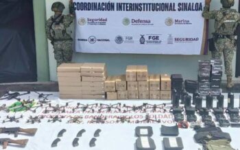 Autoridades mexicanas incautan drones bélicos y explosivos vinculados al Cártel de Sinaloa